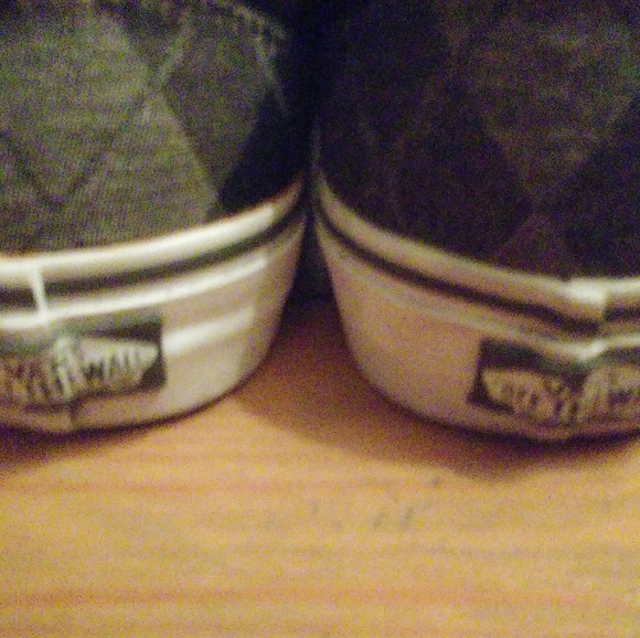 Vans | SOLD🎉Checkered Shoe Sneakers Black White - Picture 3 of 8